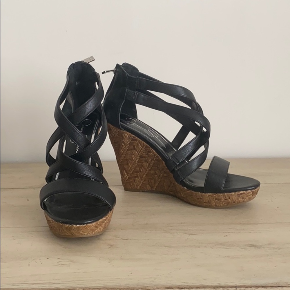 ❗️Brand New❗️Jessica Simpson Stacked Wedge